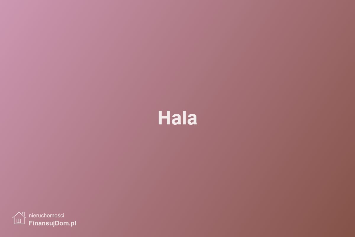 Hala magazynowa z biurem i placem, Bielany Wrocławskie