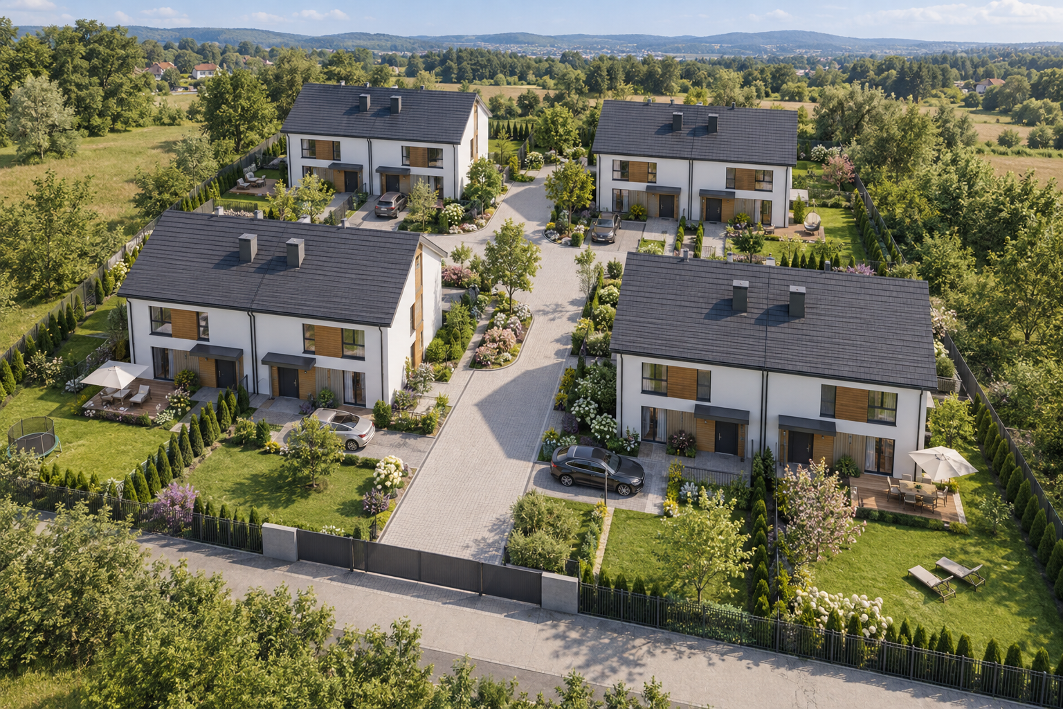 Dom D2 w inwestycji Zielone Bliźniaki